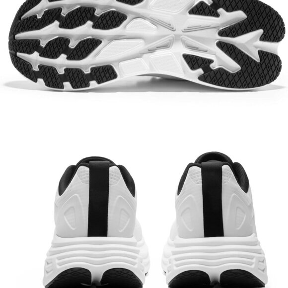 Women's Mesh Running Shoes Cushion Support Non-Slip Breathable Athletic Sneakers - Picture 6 of 8